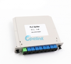 1X8 SC/APC-SC/PC LGX пластиковая коробка волоконно-оптический PLC сплиттер