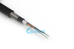 Открытый бронированный волоконно-оптический кабель, двойной пиджак волоконно-оптический кабель GYTA53