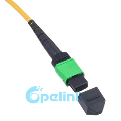 MTP/MPO-LC круглый волоконный кабель Fanout 2,0 мм одномодовый волоконно-оптический патч-кабель