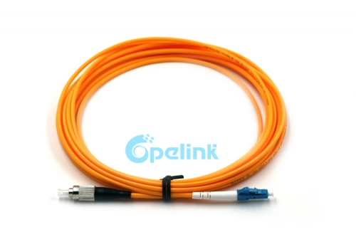 FC-LC волоконно-оптический соединительный кабель 3,0 мм SM Simplex 9/125