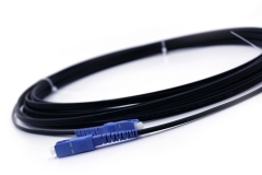 SC-SC FTTH кабель, лук-Тип одномодовый 9/125 падение волоконно-оптический патч-корд с посыльного провода