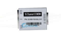 16CH оптический модуль CCWDM, 0,9 мм LC/PC металлическая коробка CCWDM Mux / Demux модуль с EXP портом