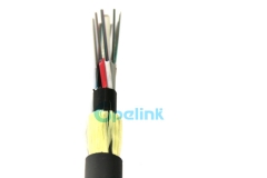 Воздушный оптоволоконный кабель ADSS, оптоволоконный кабель для установки на открытом воздухе от 2 до 288 волокон