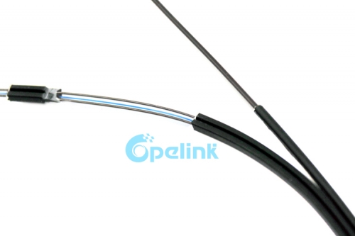Оптоволоконный кабель FTTH, самонесущий многожильный стальной оптоволоконный кабель с рисунком 8, оптоволоконный кабель с металлической прочностью, Gjyxch / GJYXFCH