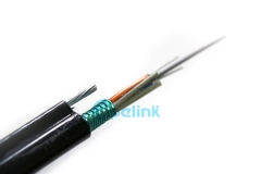 Самонесущий антенный оптоволоконный кабель от 2 до 144 волокон GYTC8S, отличные механические свойства Армированный оптический кабель для наружной установки