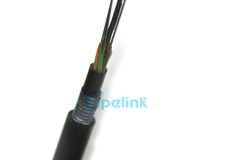 Армированный оптоволоконный кабель с армированием до 216 жил, наружная антенна GYTY53 / трубопровод / оптоволоконный кабель, проложенный под землей, с хорошими механическими и температурными характеристиками