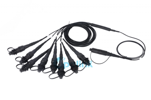 Гибкий терминал разделителя 1x8 ПЛК, мини-ФСТ с закрепленным водонепроницаемым соединением