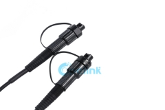 Высокопродуктивный H-соединитель SC/APC волоконно-оптический патч-кабель - FTTH, водонепроницаемый, совместимый с Corning